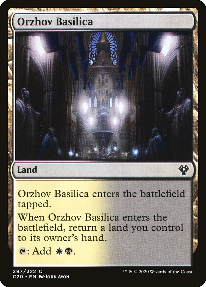 Orzhov Basilica [Commander 2020] | Game Grid - Logan