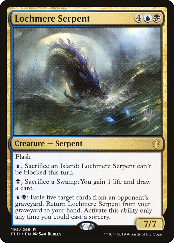 Lochmere Serpent (Promo Pack) [Throne of Eldraine Promos] | Game Grid - Logan