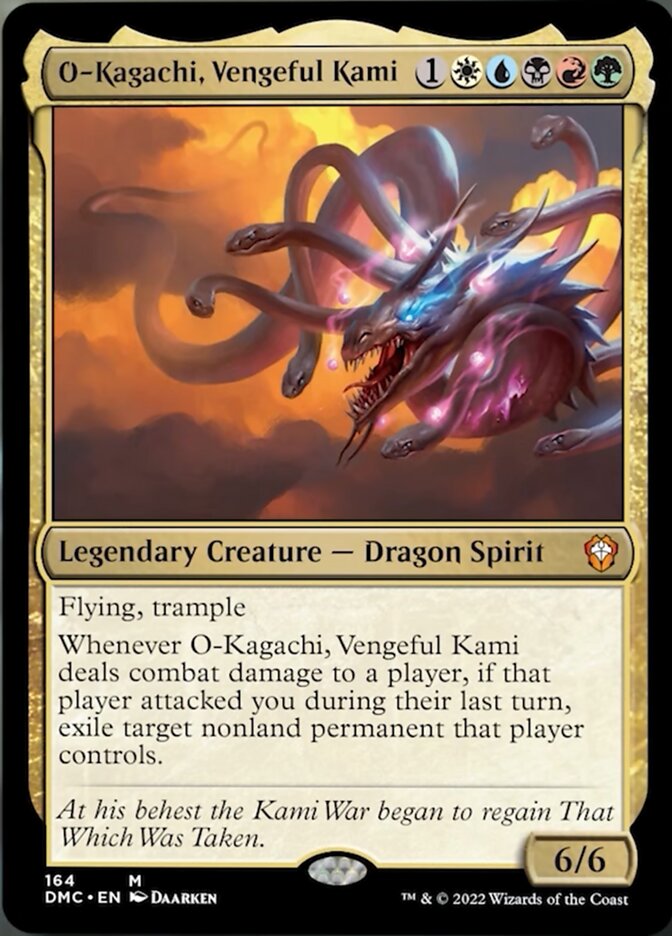 O-Kagachi, Vengeful Kami [Dominaria United Commander] | Game Grid - Logan