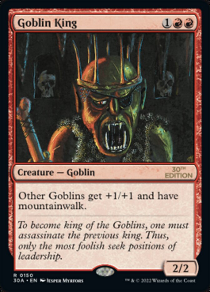 Goblin King [30th Anniversary Edition] | Game Grid - Logan