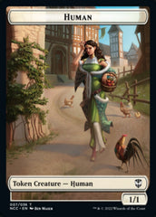 Eldrazi Spawn // Human Double-Sided Token [Streets of New Capenna Commander Tokens] | Game Grid - Logan