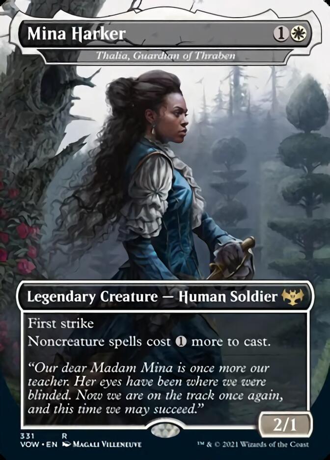 Thalia, Guardian of Thraben - Mina Harker [Innistrad: Crimson Vow] | Game Grid - Logan