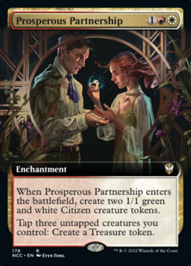 Prosperous Partnership (Extended Art) [Streets of New Capenna Commander] | Game Grid - Logan