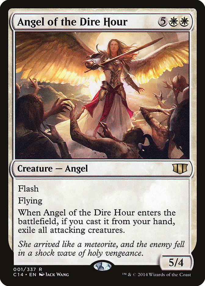 Angel of the Dire Hour [Commander 2014] | Game Grid - Logan