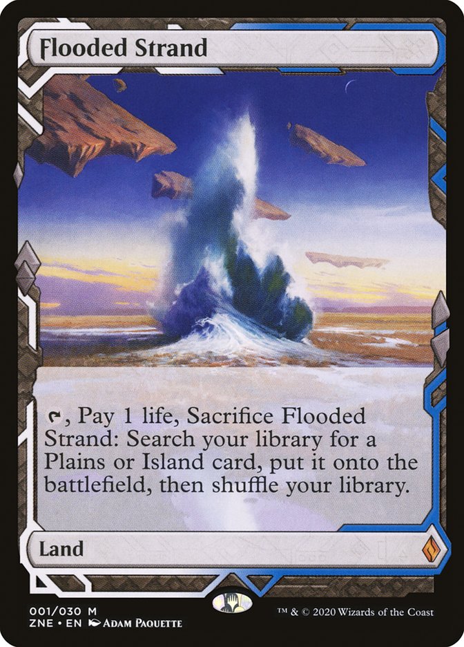 Flooded Strand (Expeditions) [Zendikar Rising Expeditions] | Game Grid - Logan