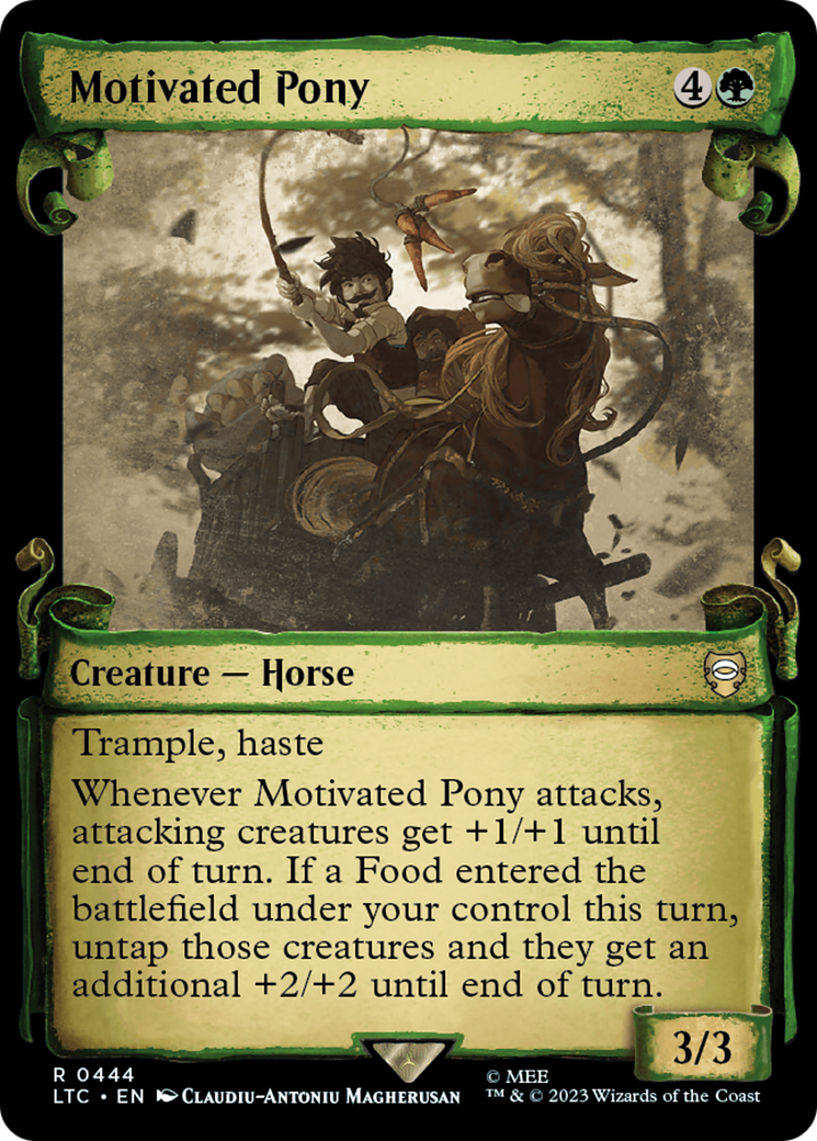 Motivated Pony [The Lord of the Rings: Tales of Middle-Earth Commander Showcase Scrolls] | Game Grid - Logan