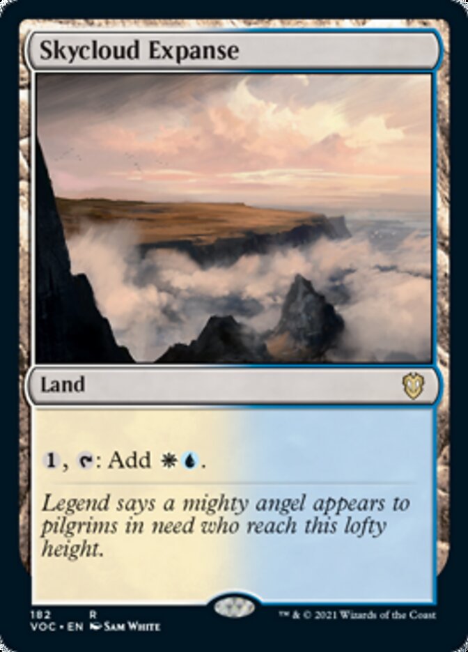 Skycloud Expanse [Innistrad: Crimson Vow Commander] | Game Grid - Logan