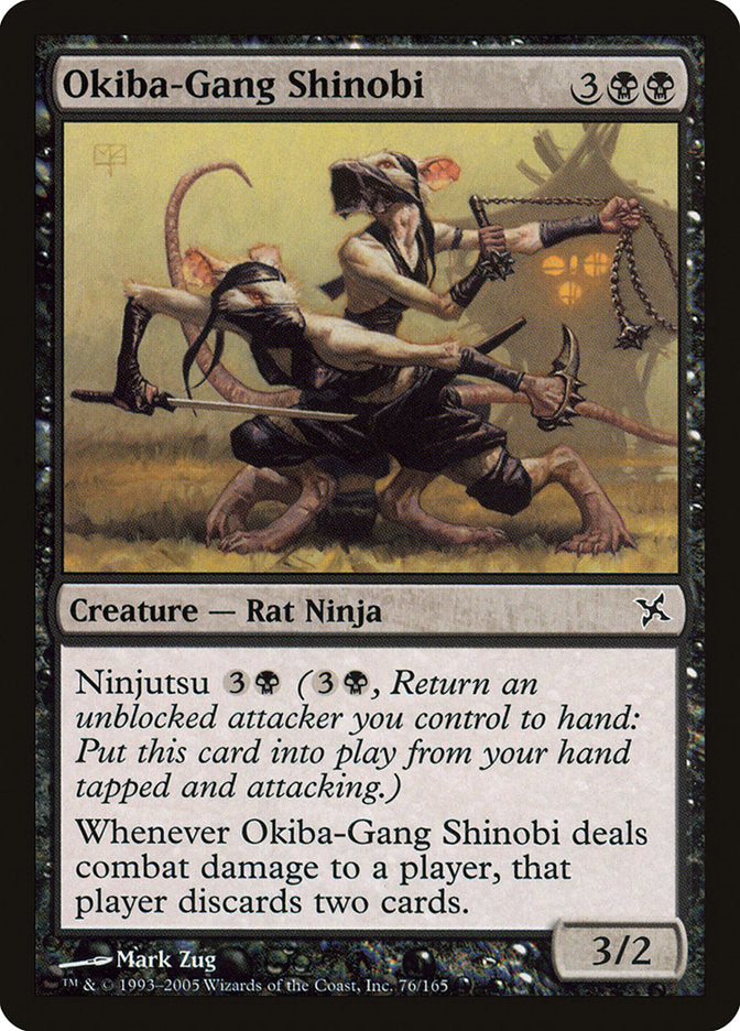 Okiba-Gang Shinobi [Betrayers of Kamigawa] | Game Grid - Logan