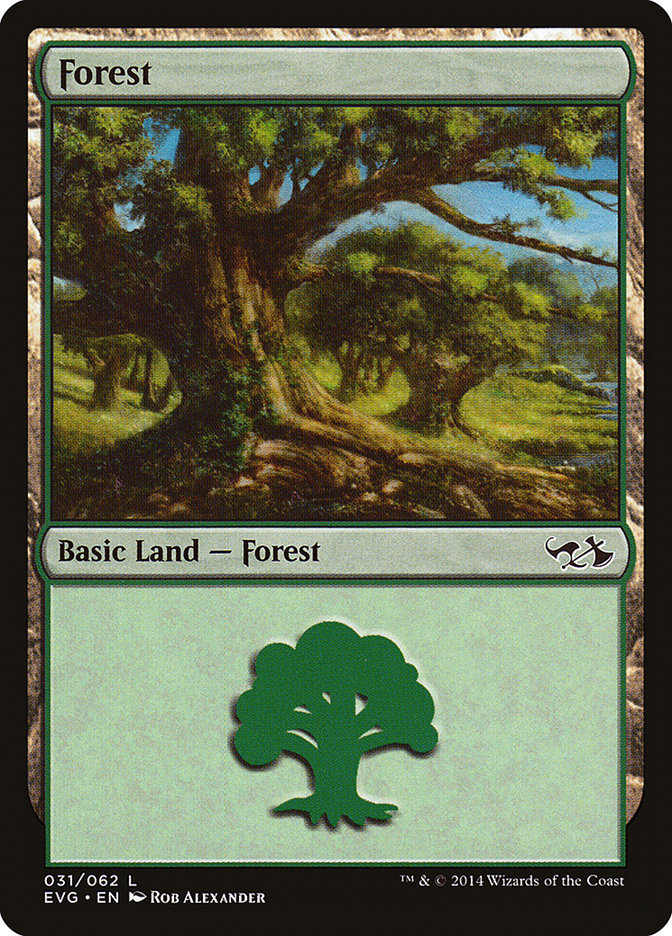 Forest (31) (Elves vs. Goblins) [Duel Decks Anthology] | Game Grid - Logan