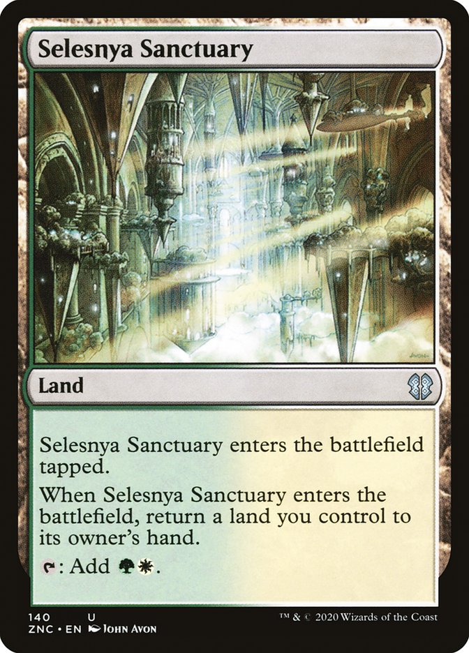 Selesnya Sanctuary [Zendikar Rising Commander] | Game Grid - Logan