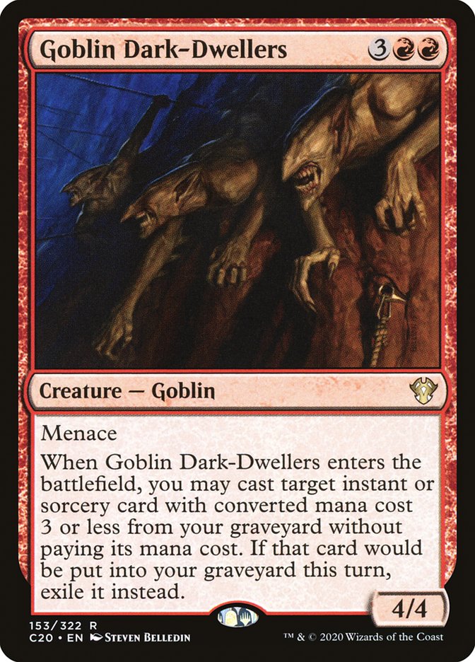 Goblin Dark-Dwellers [Commander 2020] | Game Grid - Logan