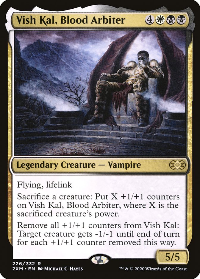 Vish Kal, Blood Arbiter [Double Masters] | Game Grid - Logan