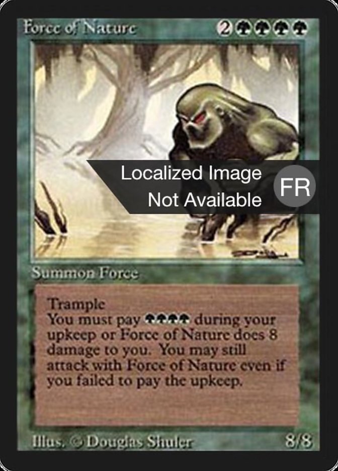 Force of Nature [Foreign Black Border] | Game Grid - Logan