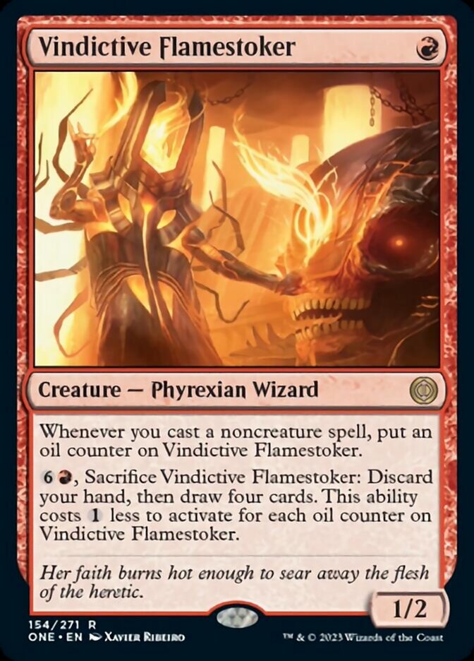 Vindictive Flamestoker [Phyrexia: All Will Be One] | Game Grid - Logan