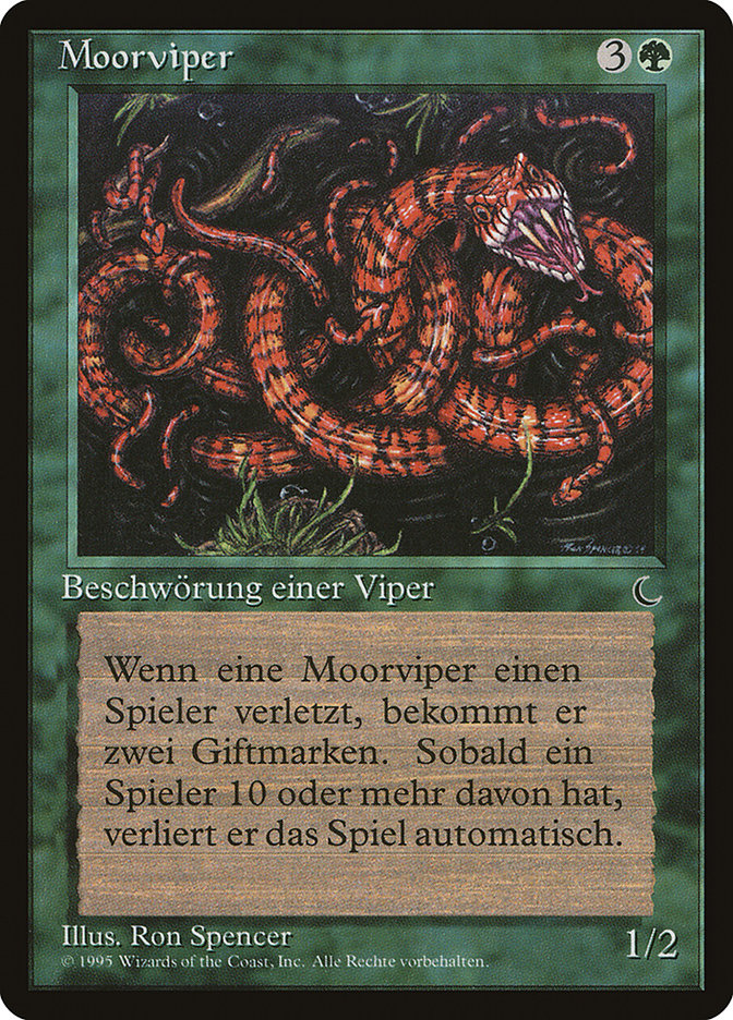 Marsh Viper (German) - "Moorviper" [Renaissance] | Game Grid - Logan