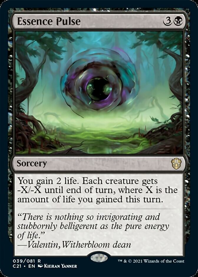 Essence Pulse [Commander 2021] | Game Grid - Logan