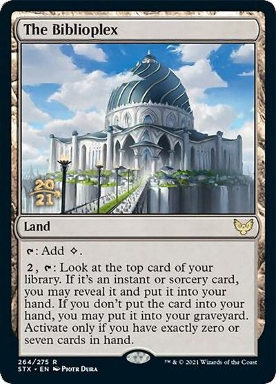 The Biblioplex [Strixhaven: School of Mages Prerelease Promos] | Game Grid - Logan