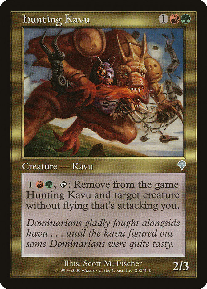 Hunting Kavu [Invasion] | Game Grid - Logan