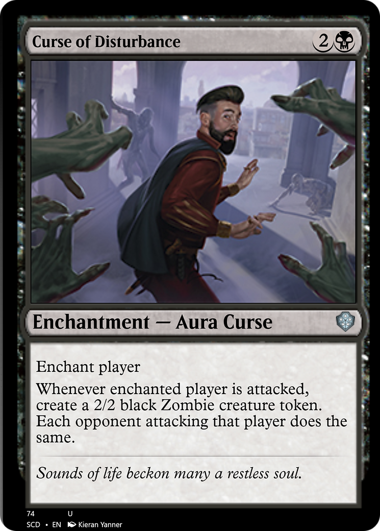 Curse of Disturbance [Starter Commander Decks] | Game Grid - Logan