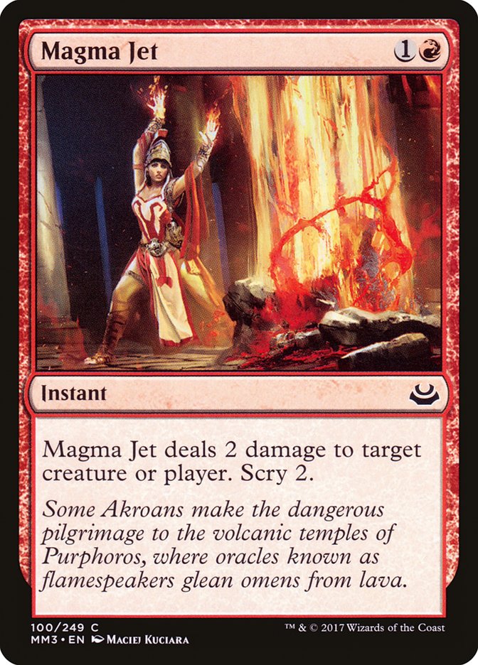 Magma Jet [Modern Masters 2017] | Game Grid - Logan