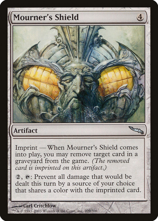 Mourner's Shield [Mirrodin] | Game Grid - Logan