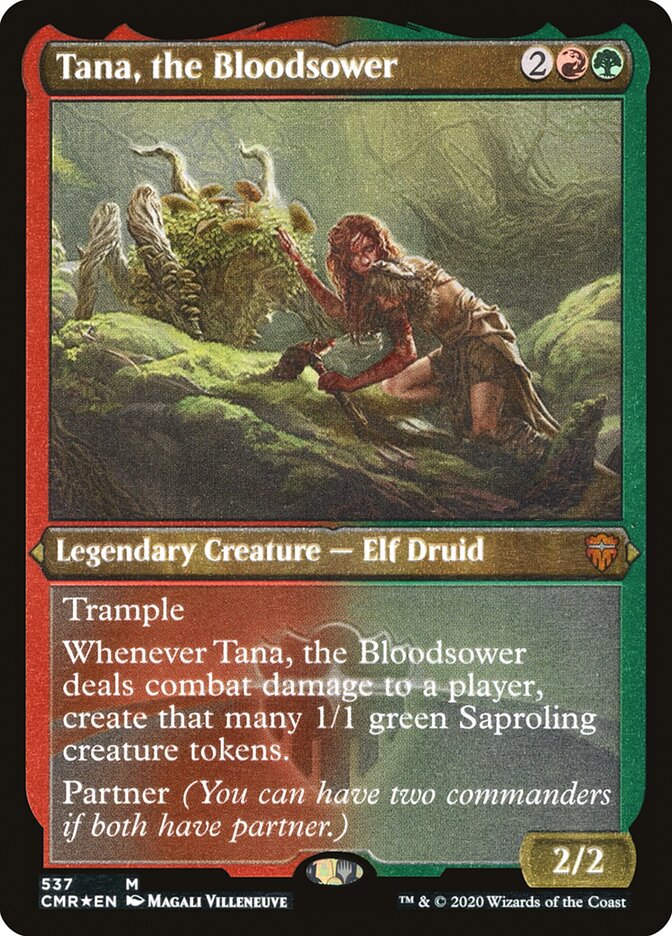 Tana, the Bloodsower (Etched) [Commander Legends] | Game Grid - Logan