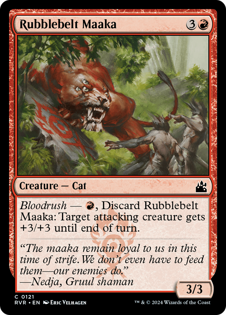 Rubblebelt Maaka [Ravnica Remastered] | Game Grid - Logan