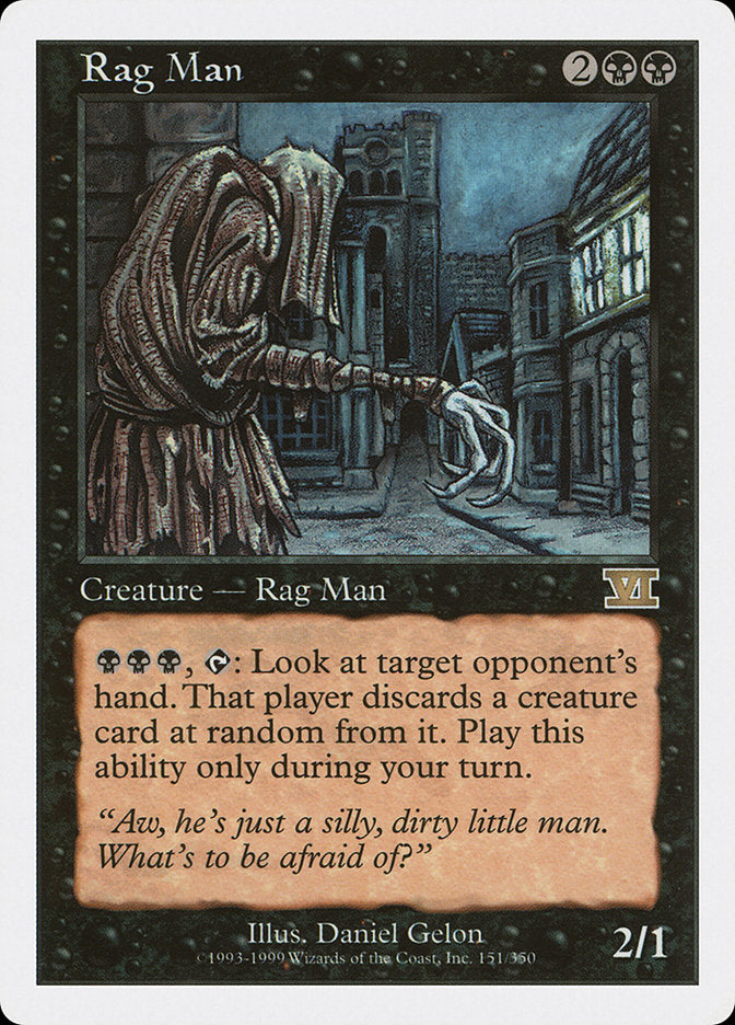 Rag Man [Classic Sixth Edition] | Game Grid - Logan