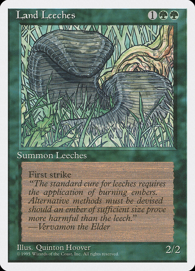 Land Leeches [Fourth Edition] | Game Grid - Logan