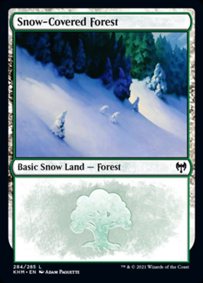 Snow-Covered Forest (284) [Kaldheim] | Game Grid - Logan