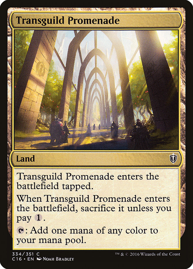 Transguild Promenade [Commander 2016] | Game Grid - Logan