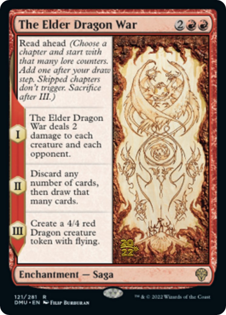 The Elder Dragon War [Dominaria United Prerelease Promos] | Game Grid - Logan