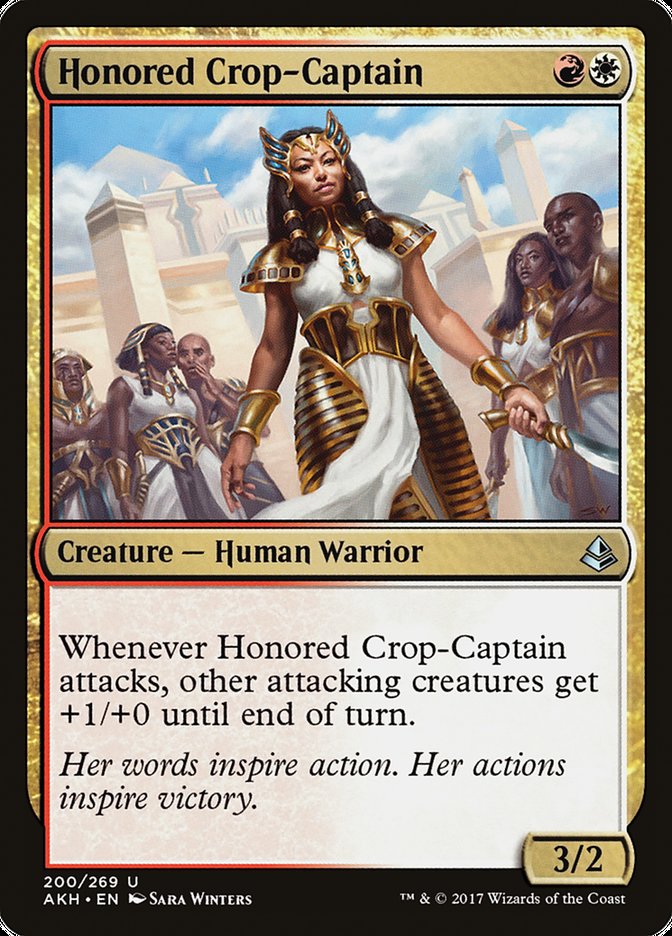 Honored Crop-Captain [Amonkhet] | Game Grid - Logan