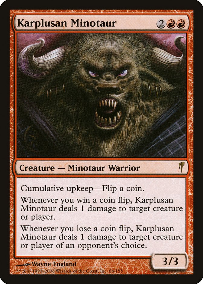 Karplusan Minotaur [Coldsnap] | Game Grid - Logan