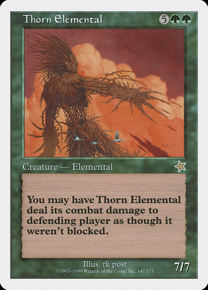 Thorn Elemental [Starter 1999] | Game Grid - Logan