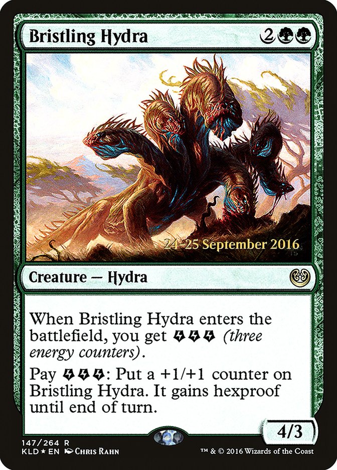 Bristling Hydra [Kaladesh Prerelease Promos] | Game Grid - Logan