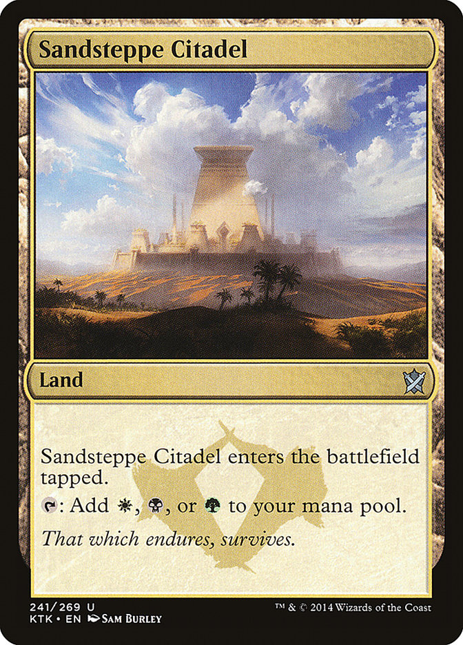 Sandsteppe Citadel [Khans of Tarkir] | Game Grid - Logan