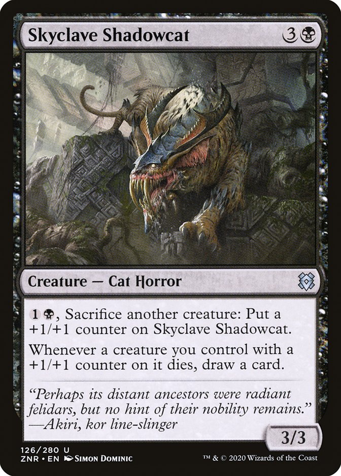Skyclave Shadowcat [Zendikar Rising] | Game Grid - Logan