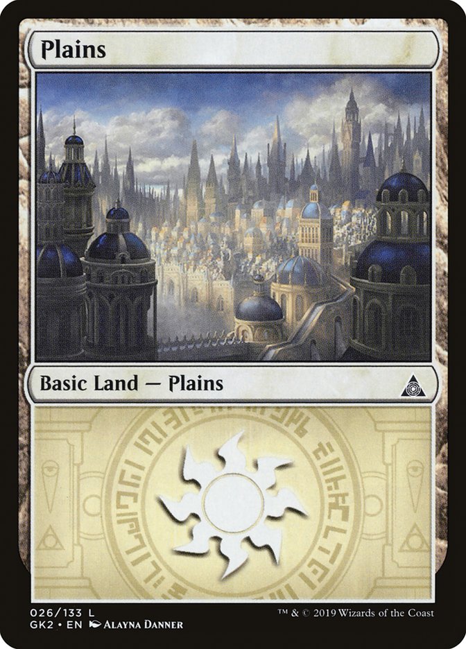 Plains (26) [Ravnica Allegiance Guild Kit] | Game Grid - Logan