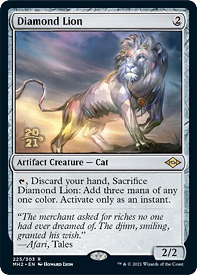 Diamond Lion [Modern Horizons 2 Prerelease Promos] | Game Grid - Logan