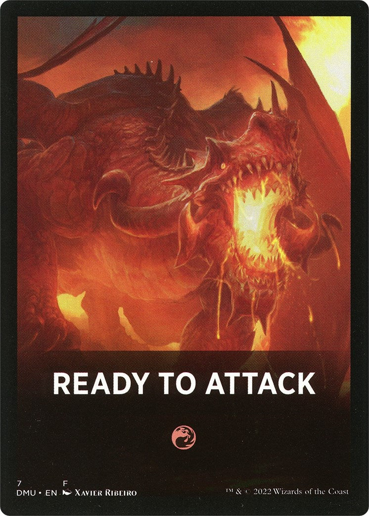 Ready to Attack Theme Card [Dominaria United Tokens] | Game Grid - Logan