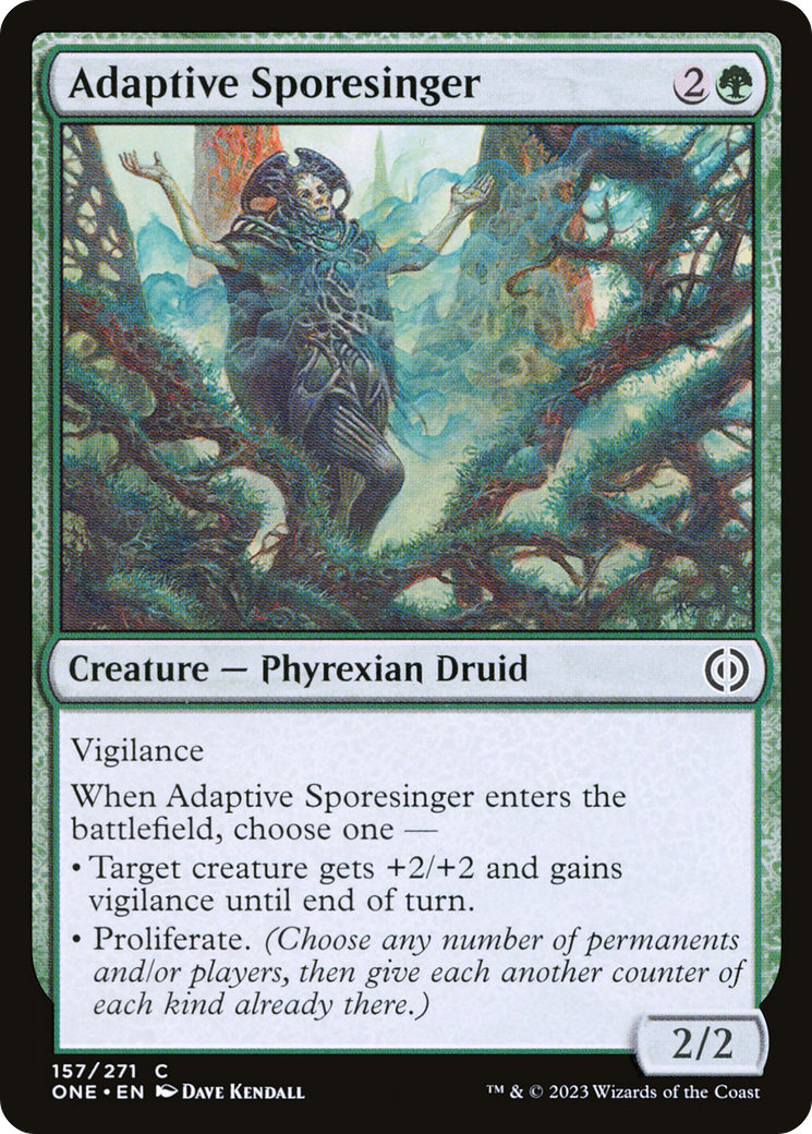 Adaptive Sporesinger [Phyrexia: All Will Be One] | Game Grid - Logan