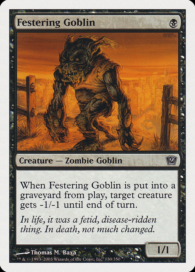 Festering Goblin [Ninth Edition] | Game Grid - Logan
