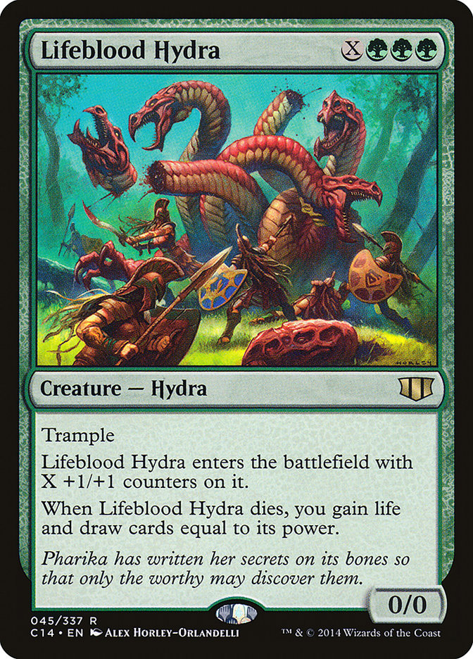 Lifeblood Hydra [Commander 2014] | Game Grid - Logan