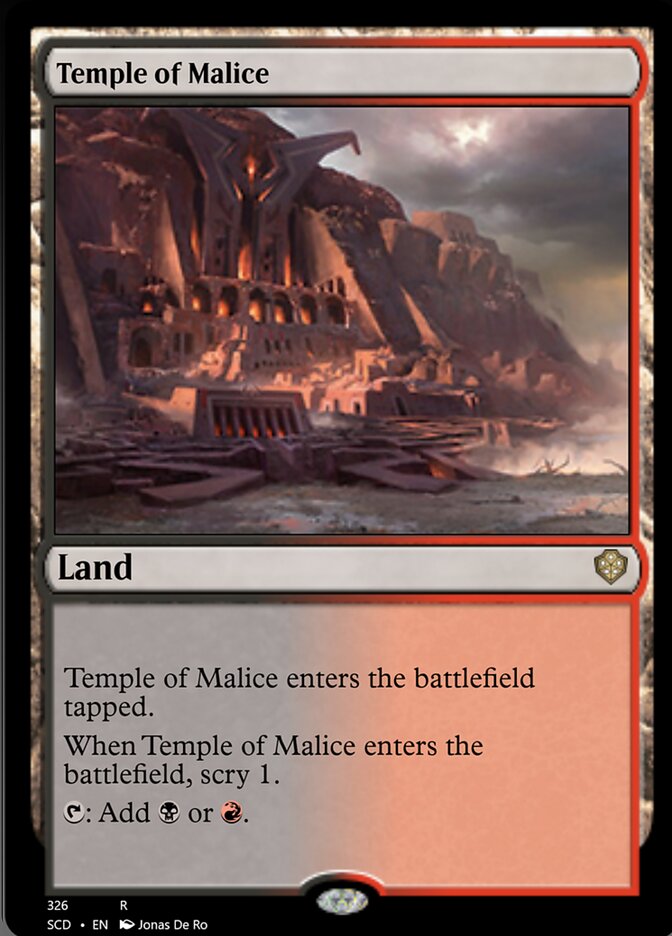 Temple of Malice [Starter Commander Decks] | Game Grid - Logan