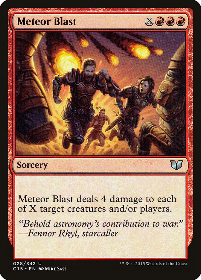 Meteor Blast [Commander 2015] | Game Grid - Logan