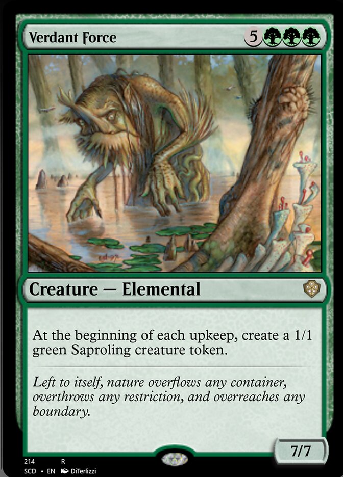 Verdant Force [Starter Commander Decks] | Game Grid - Logan