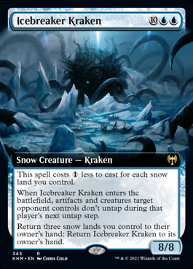 Icebreaker Kraken (Extended Art) [Kaldheim] | Game Grid - Logan