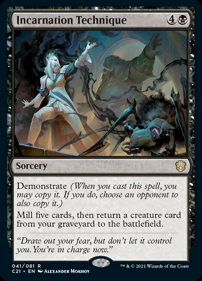 Incarnation Technique [Commander 2021] | Game Grid - Logan