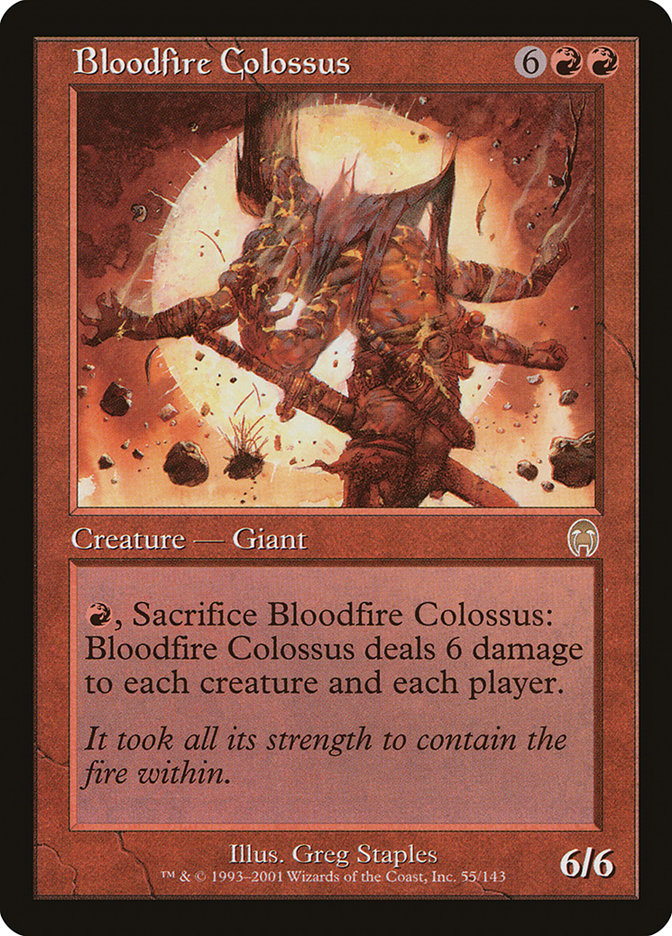 Bloodfire Colossus [Apocalypse] | Game Grid - Logan